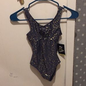 Moon and star swim suit